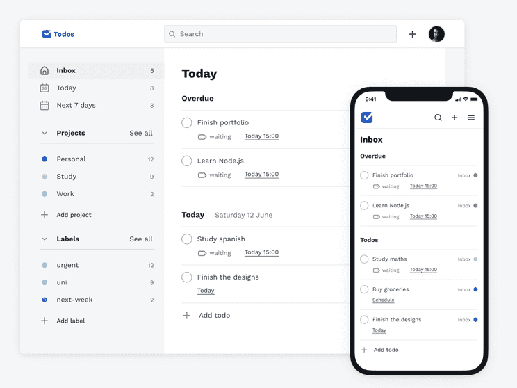 A todo app built with React.js and Firebase that was designed and developed with a strong focus on accessibility and user interaction.