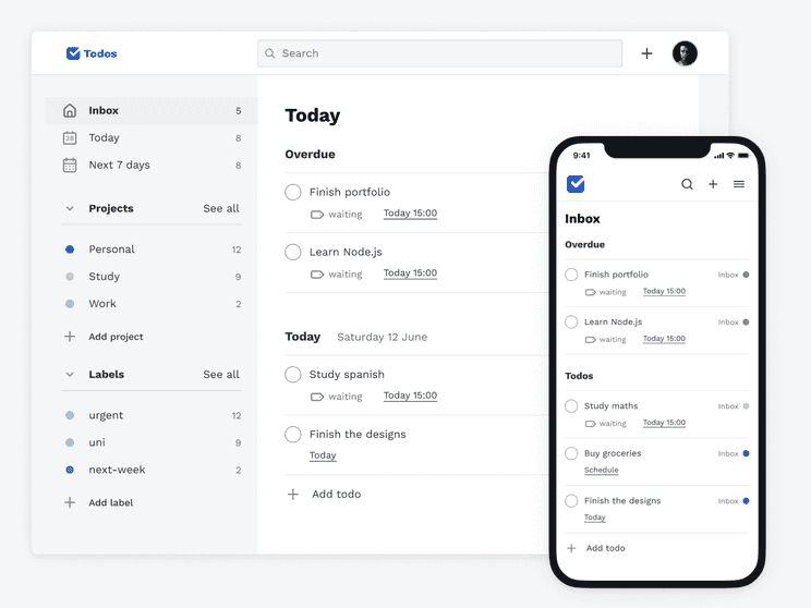 Una aplicación de tareas creada con React.js y Firebase diseñada y desarrollada con un fuerte enfoque en la accesibilidad y la interacción del usuario.